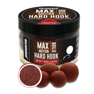 Haldorádó MAX Motion Boilie Hard Hook Wafter 24, 30mm Fűszeres Vörös Máj