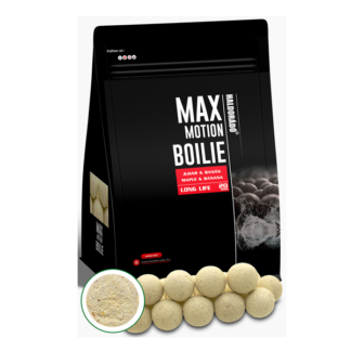 Haldorádó Max Motion Boilie Long Life Juhar & Banán 20mm – 800g