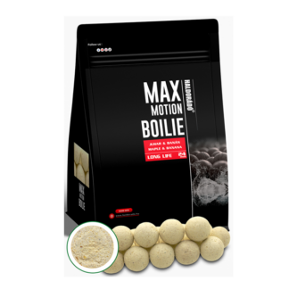 Haldorádó Max Motion Boilie Long Life Juhar & Banán 24mm – 800g