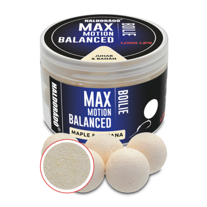 Haldorádó MAX Motion Boilie Balanced 20mm Juhar & Banán
