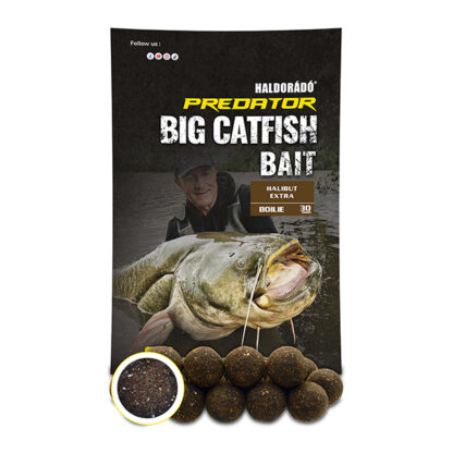 Haldorádó Catfish Bait Boilie 30+ Halibut Extra 1kg