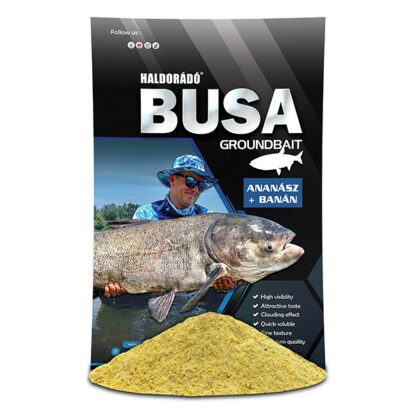 Haldorádó Busa Etetőanyag Ananász + Banán 1kg