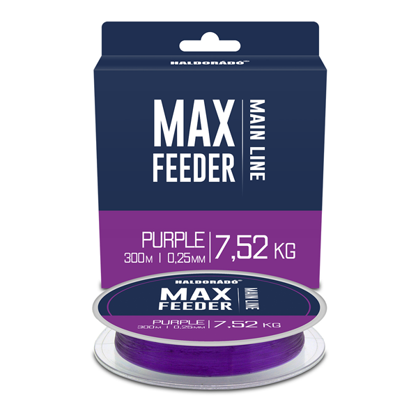 Haldorádó MAX Feeder Purple 0,25mm / 300m - 7,52kg