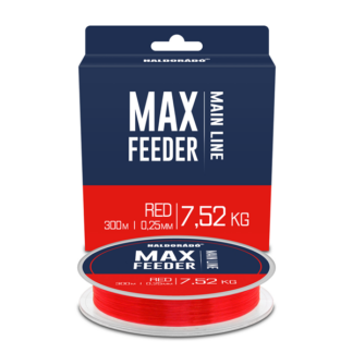 Haldorádó MAX Feeder Red 0,25mm / 300m - 7,52kg
