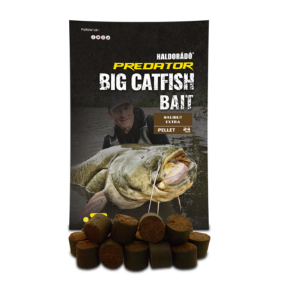 Haldorádó Catfish Bait Pellet 24mm Halibut Extra 1kg