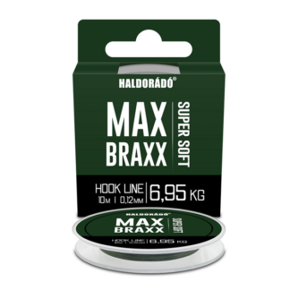 Haldorádó Max Braxx Super Soft Hook Line fonott zsinór 0,12 mm - 6,95kg